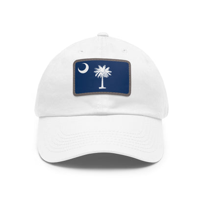 South Carolina Leather Patch Hat