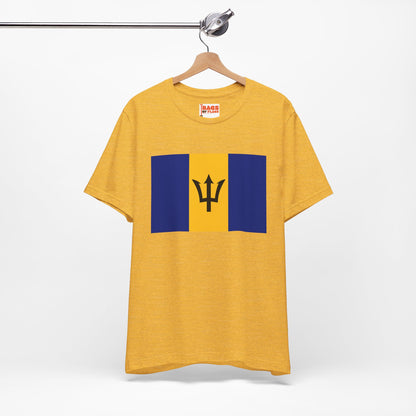 Barbados Flag on T-shirt