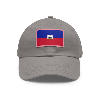 Haiti Leather Patch Hat