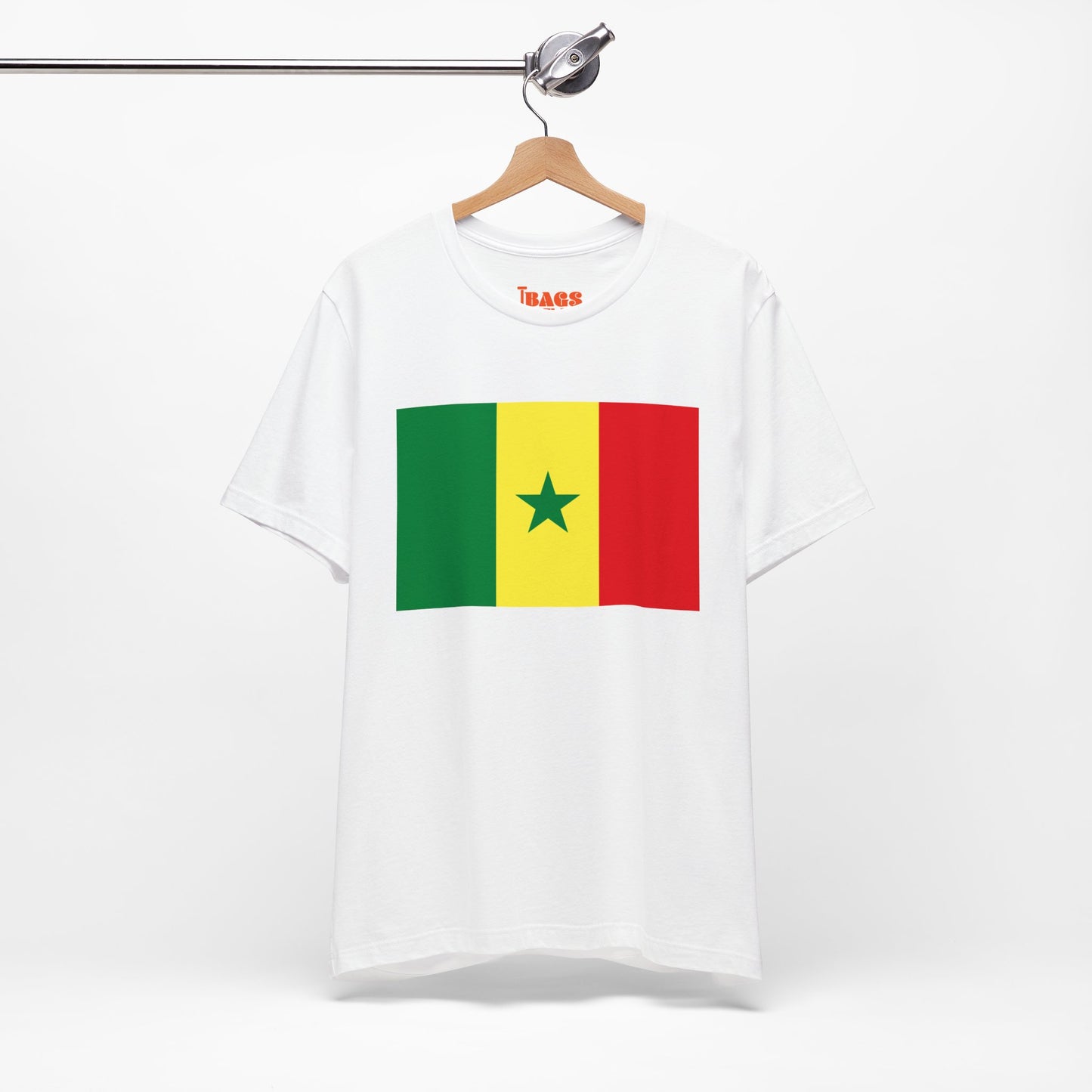 Senegal Flag on T-shirt