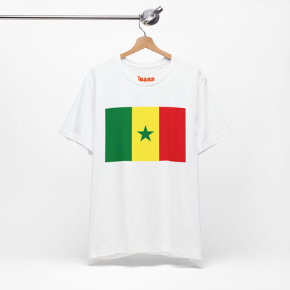 Senegal Flag on T-shirt