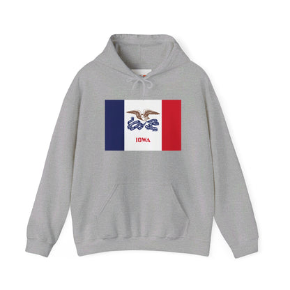 Iowa Flag Hoodies