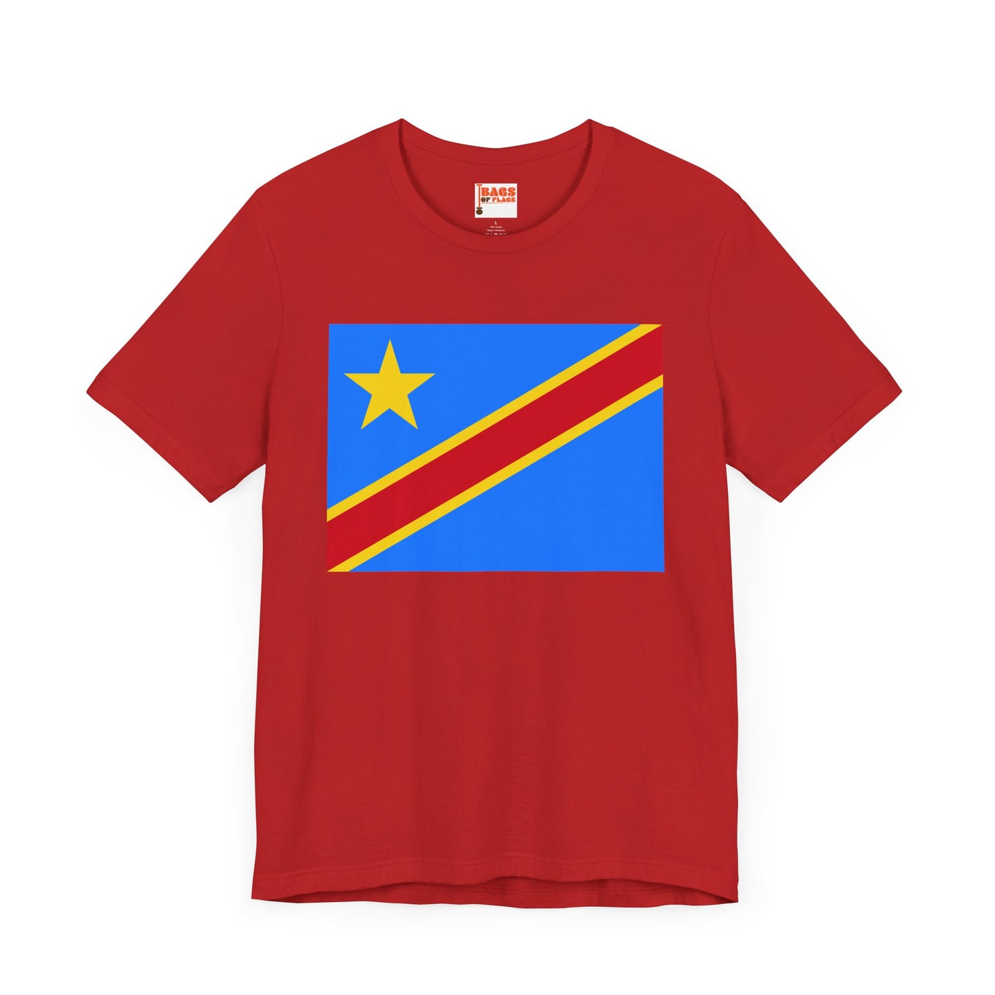 Democratic Republic of Congo Flag on T-shirt