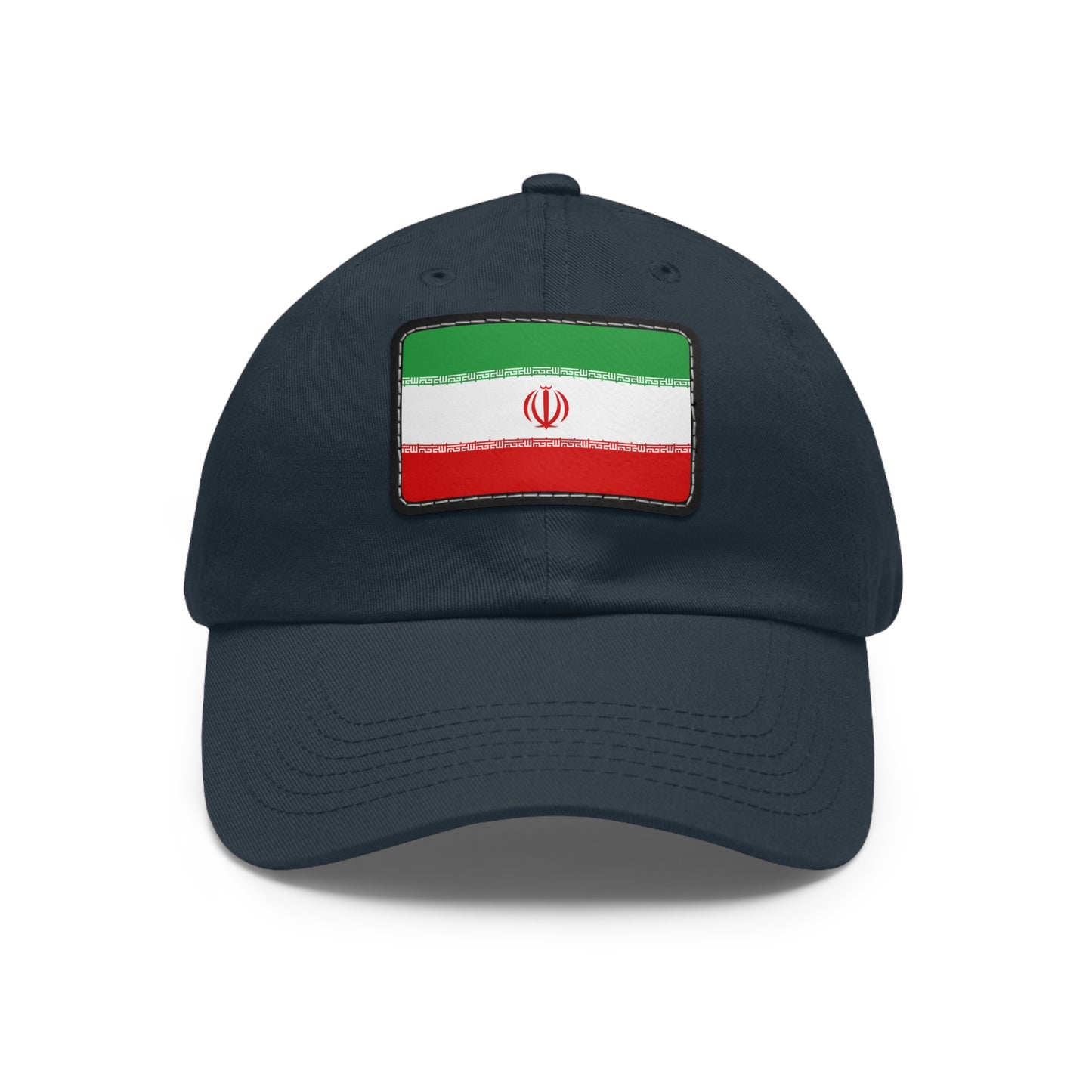 Iran Leather Patch Hat