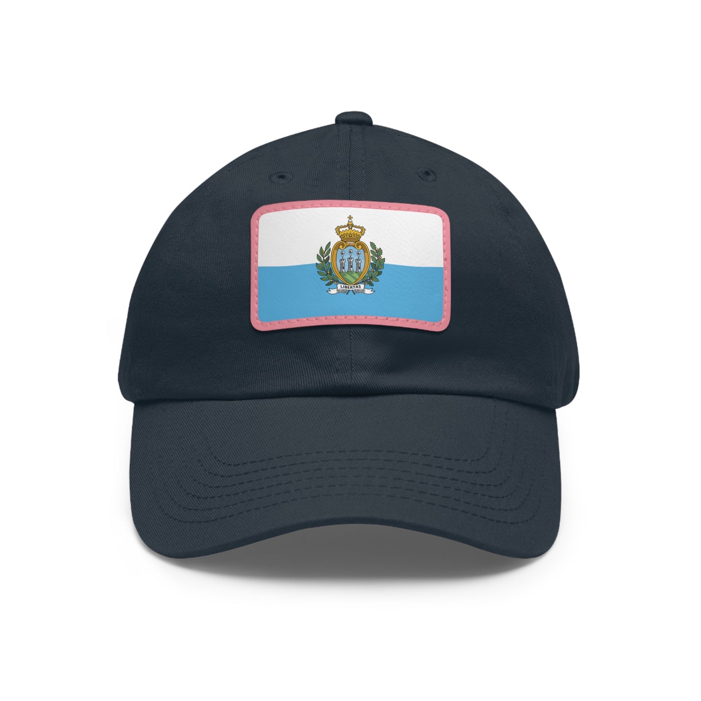 San Marino Leather Patch Hat