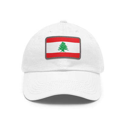 Lebanon Leather Patch Hat