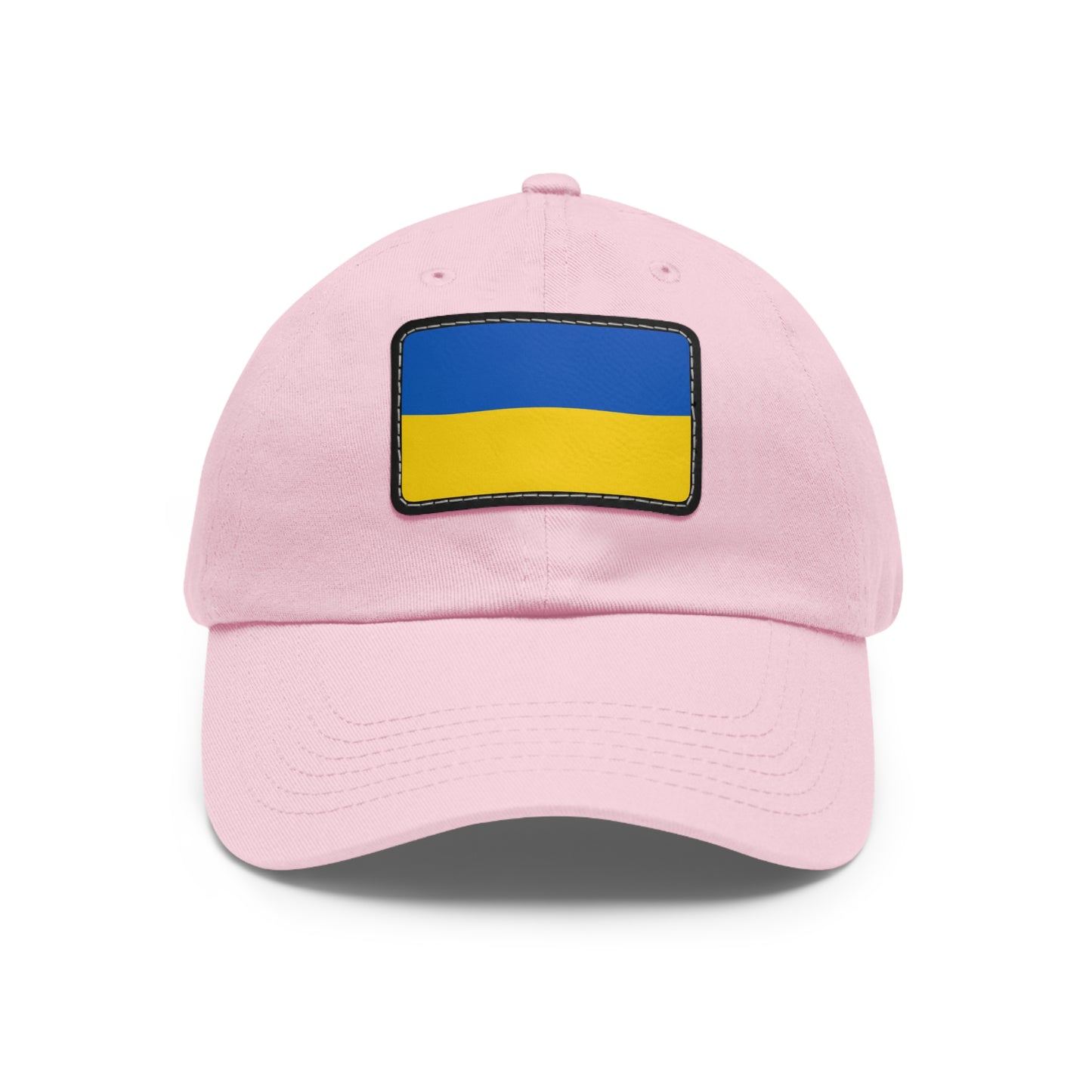 Ukraine Leather Patch Hat