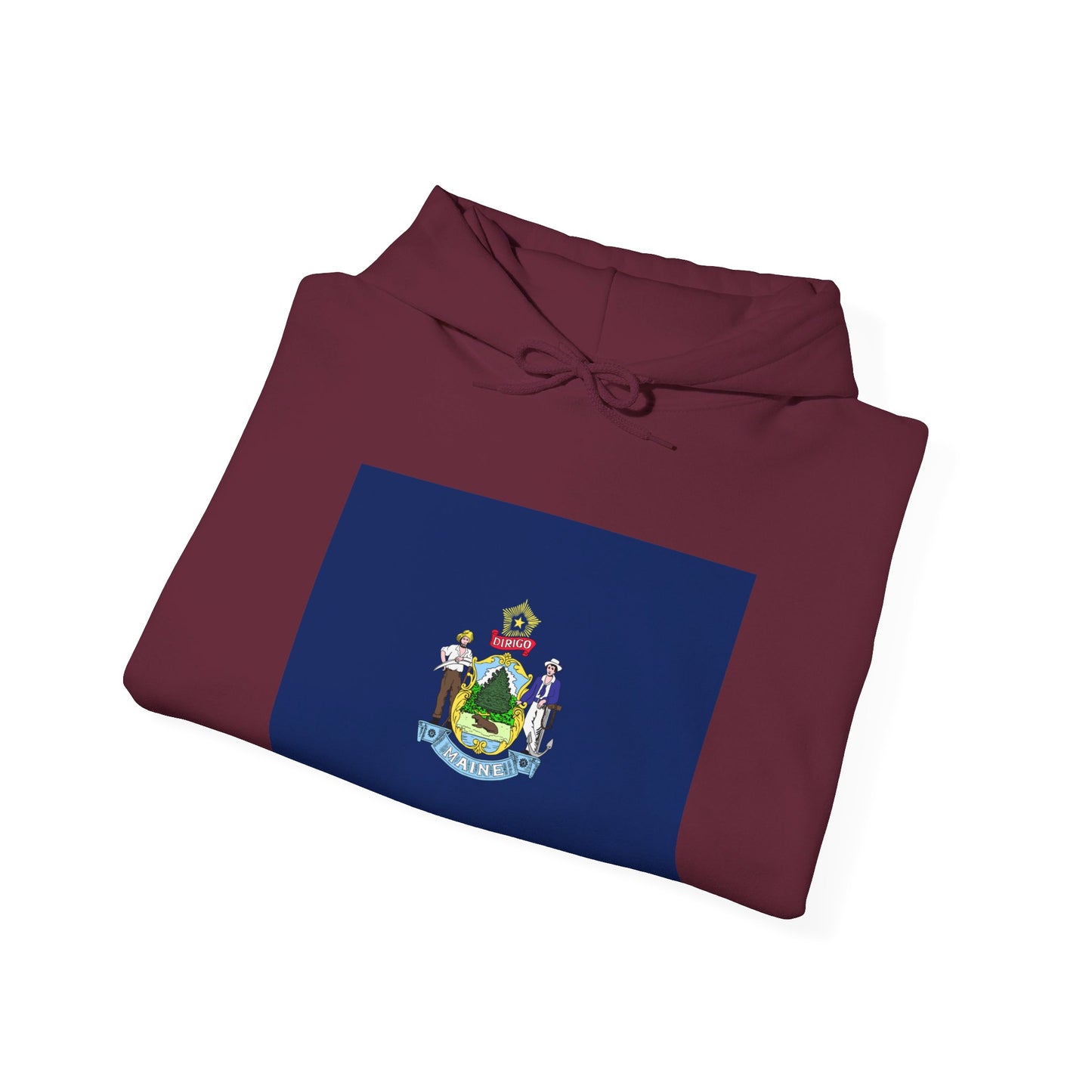 Maine Flag Hoodies