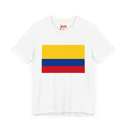 Colombia Flag on T-shirt