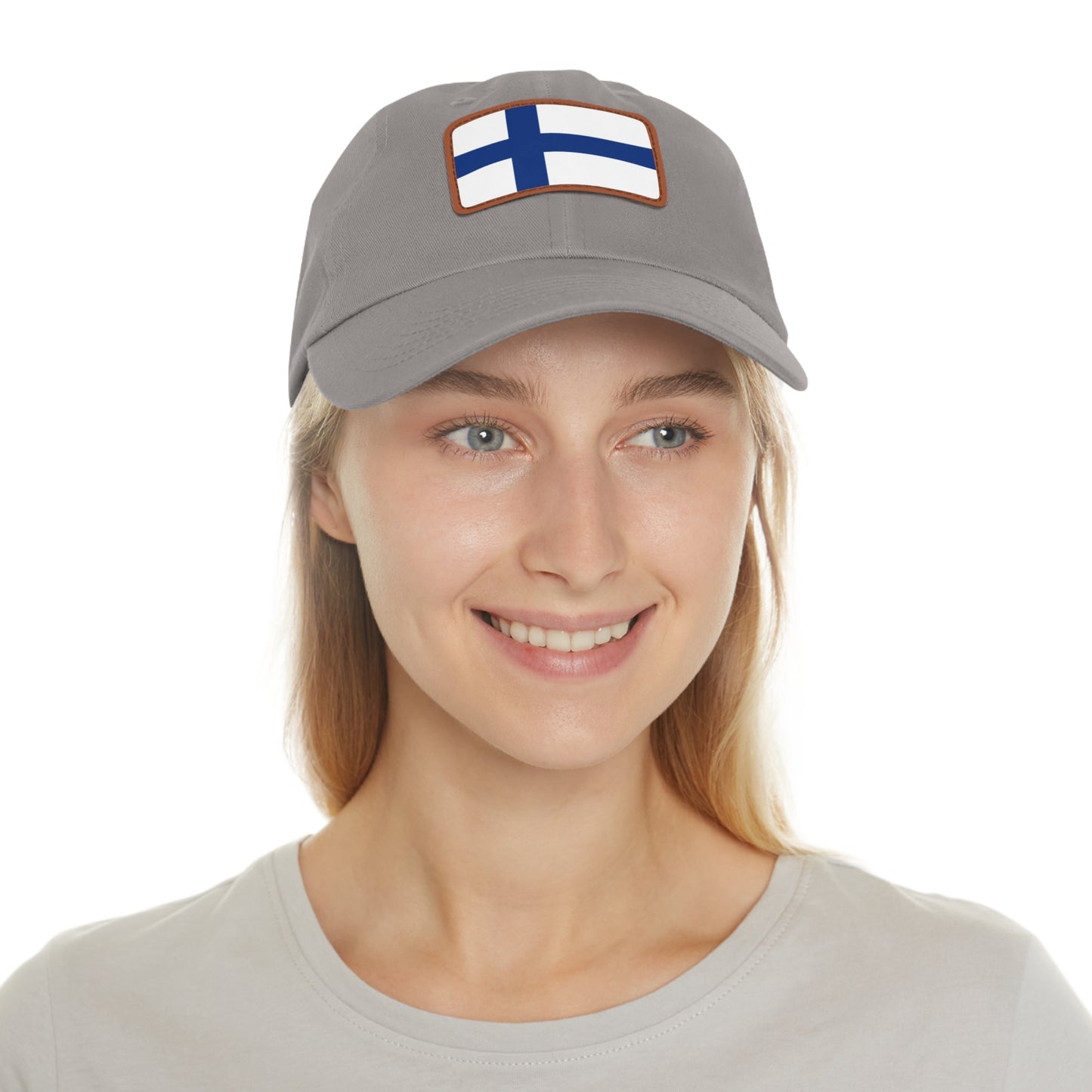 Finland Leather Patch Hat