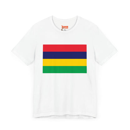 Mauritius Flag on T-shirt