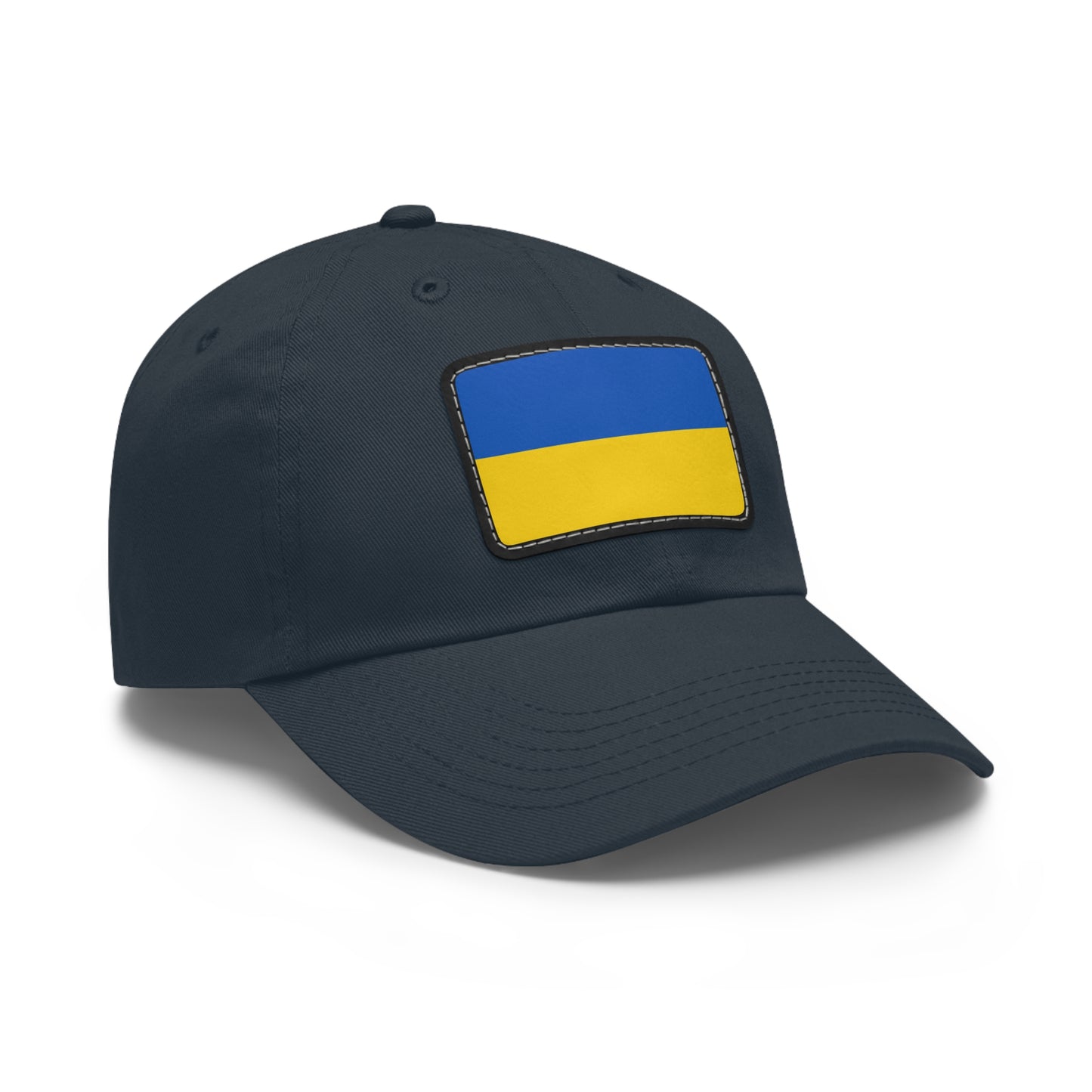 Ukraine Leather Patch Hat
