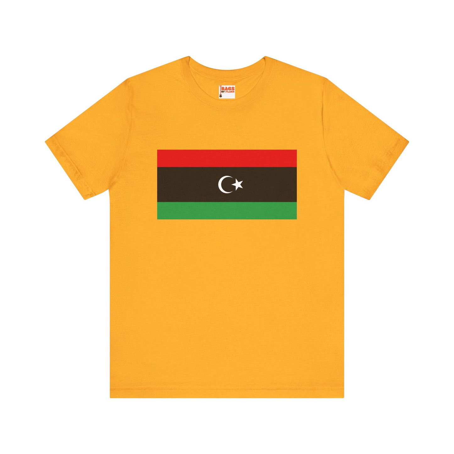 Libya Flag on T-shirt