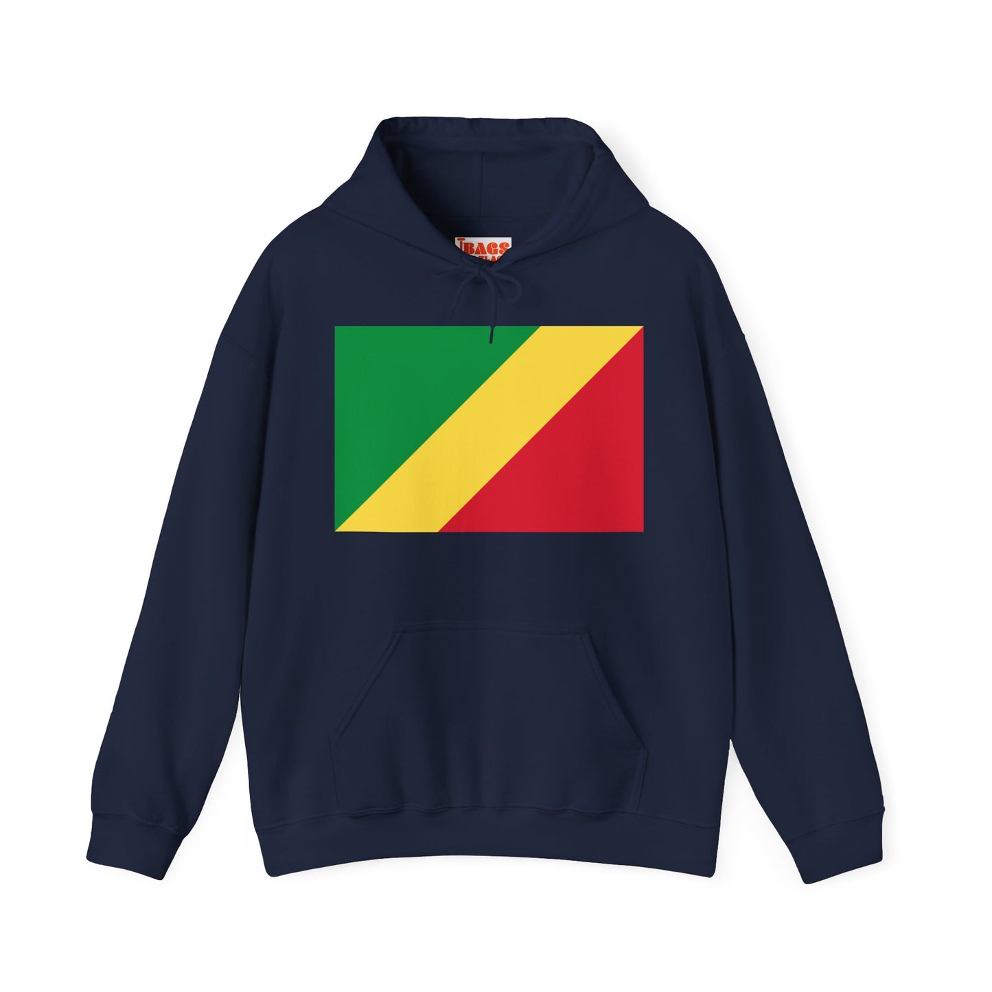 Republic of Congo Flag on Hoodie