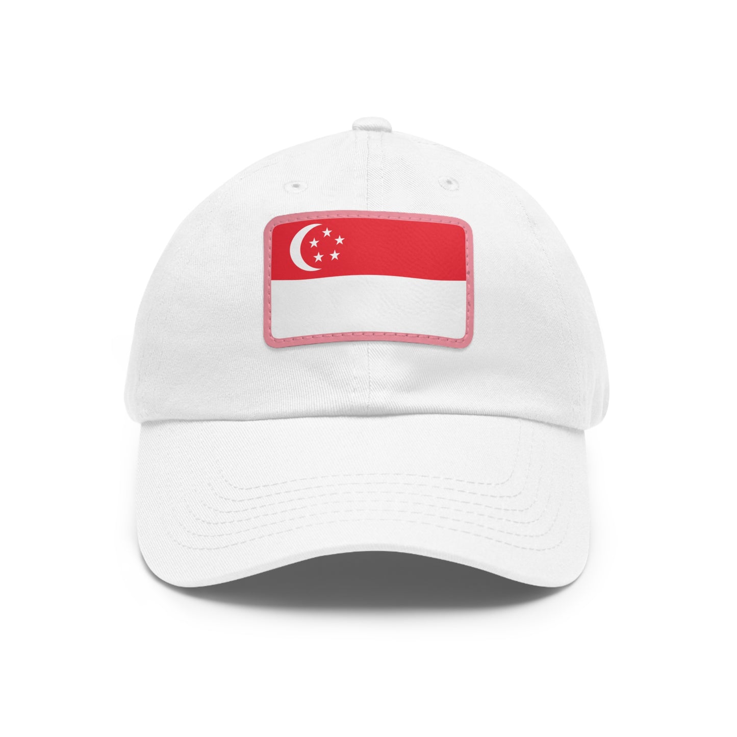 Singapore Leather Patch Hat
