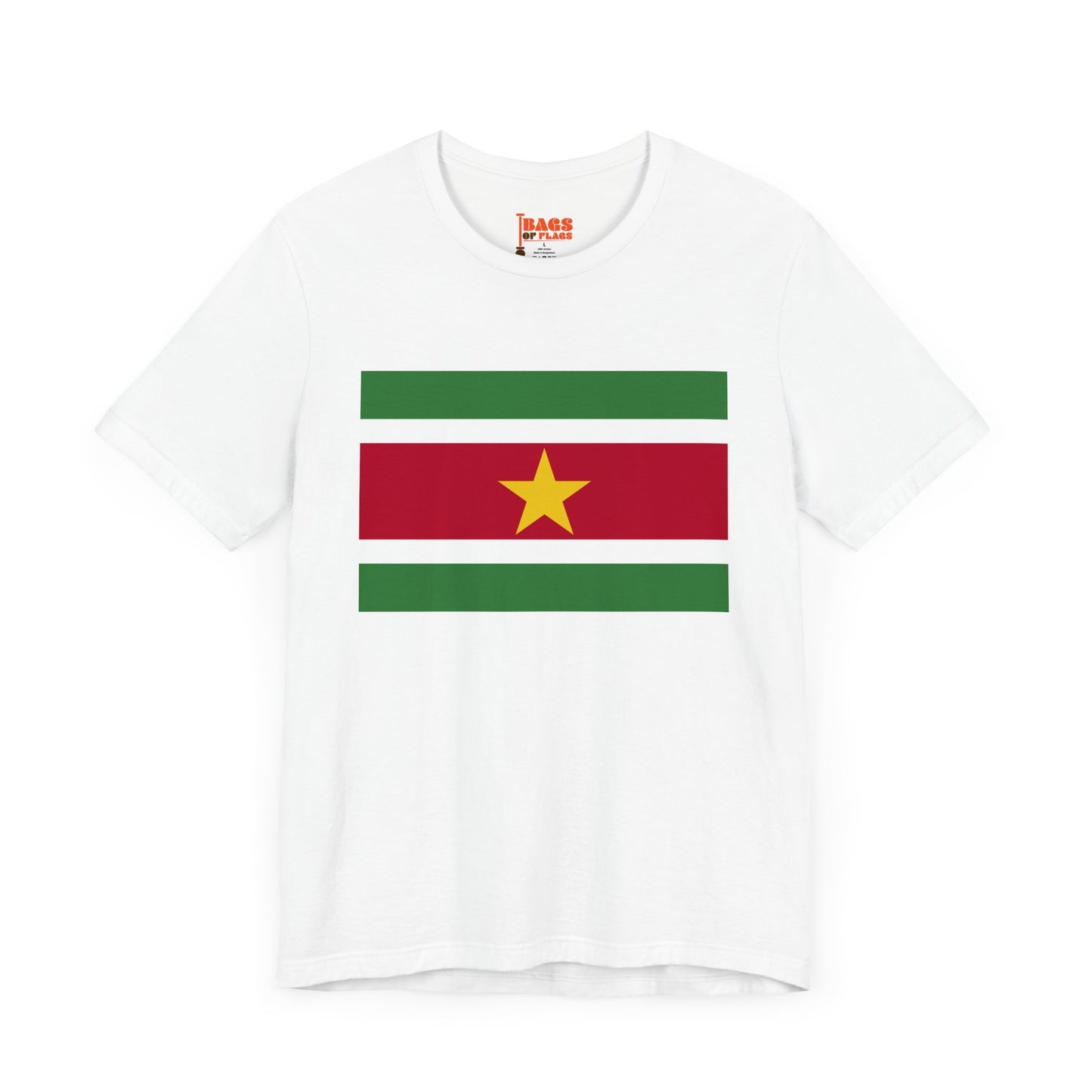 Suriname Flag on T-shirt