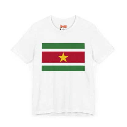 Suriname Flag on T-shirt