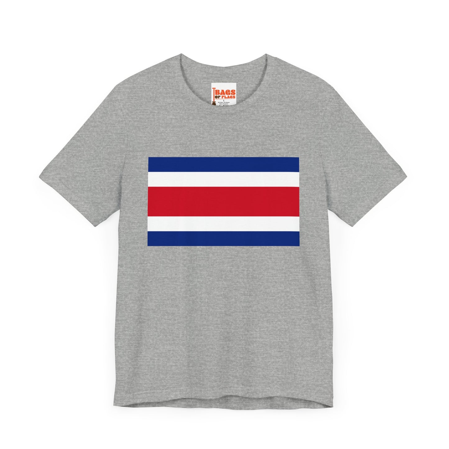 Costa Rica Flag on T-shirt