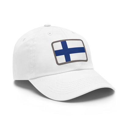 Finland Leather Patch Hat