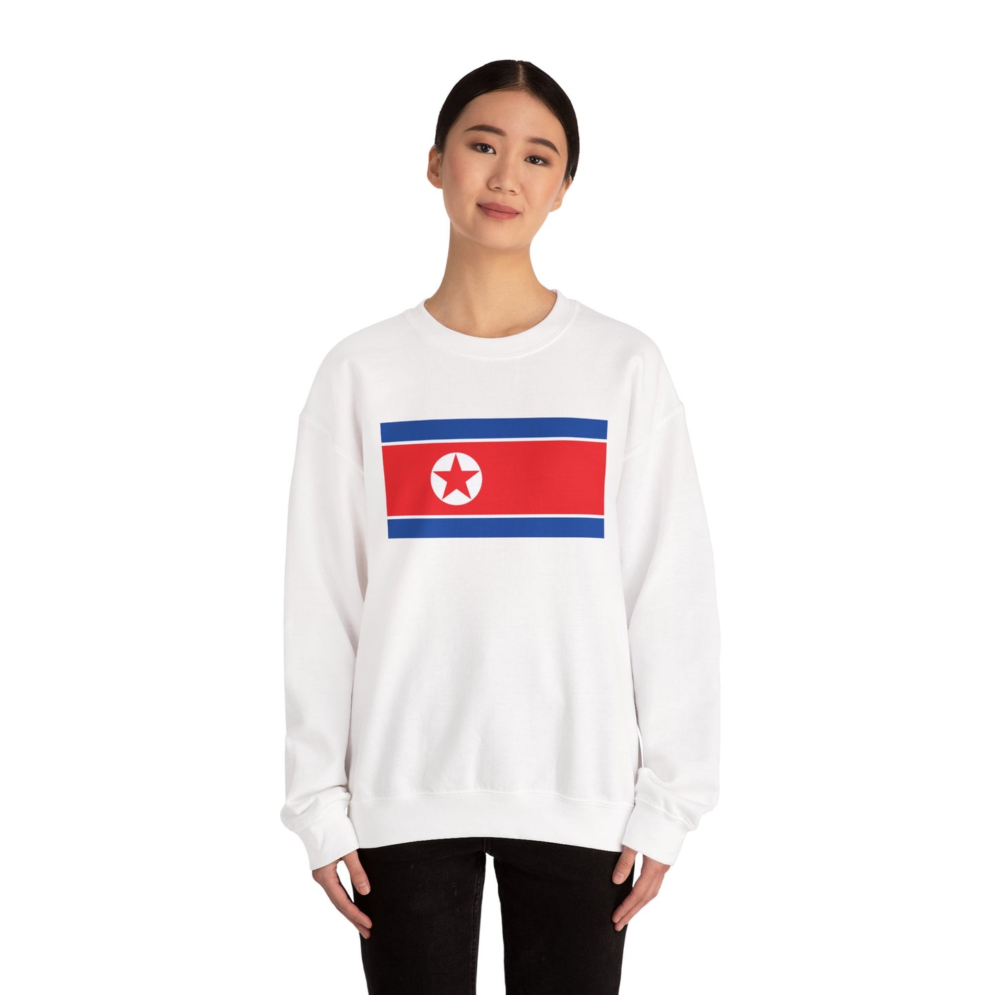 North Korea Flag Sweatshirt