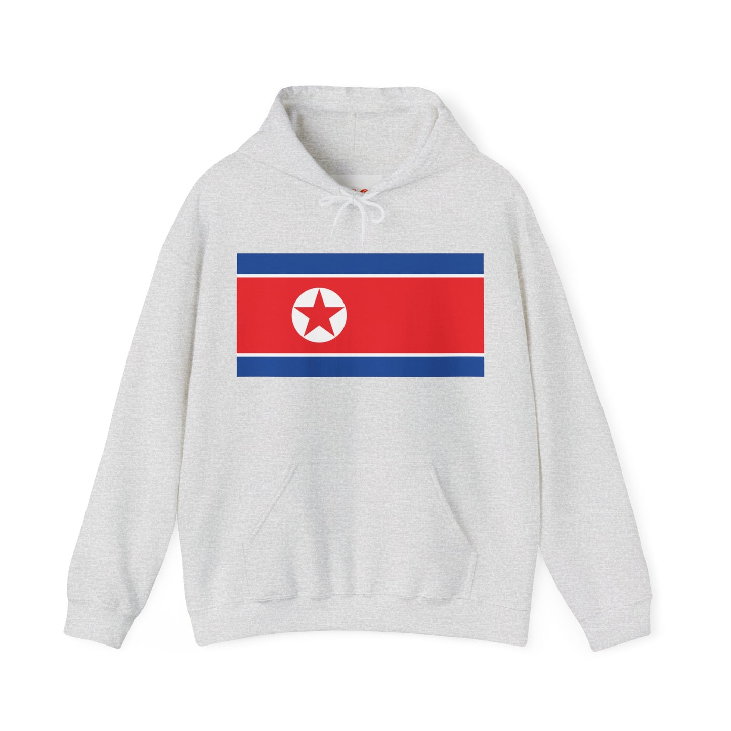 North Korea Flag on Hoodie