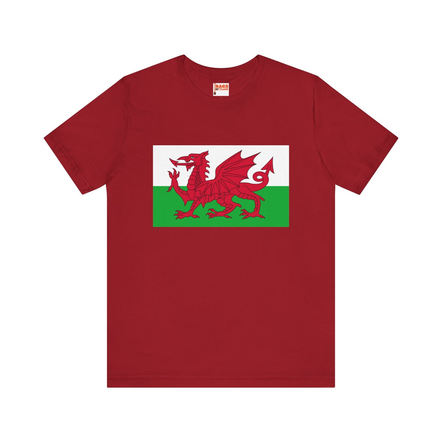 Wales Flag on T-shirt