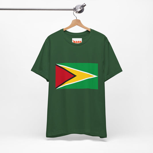 Guyana Flag on T-shirt