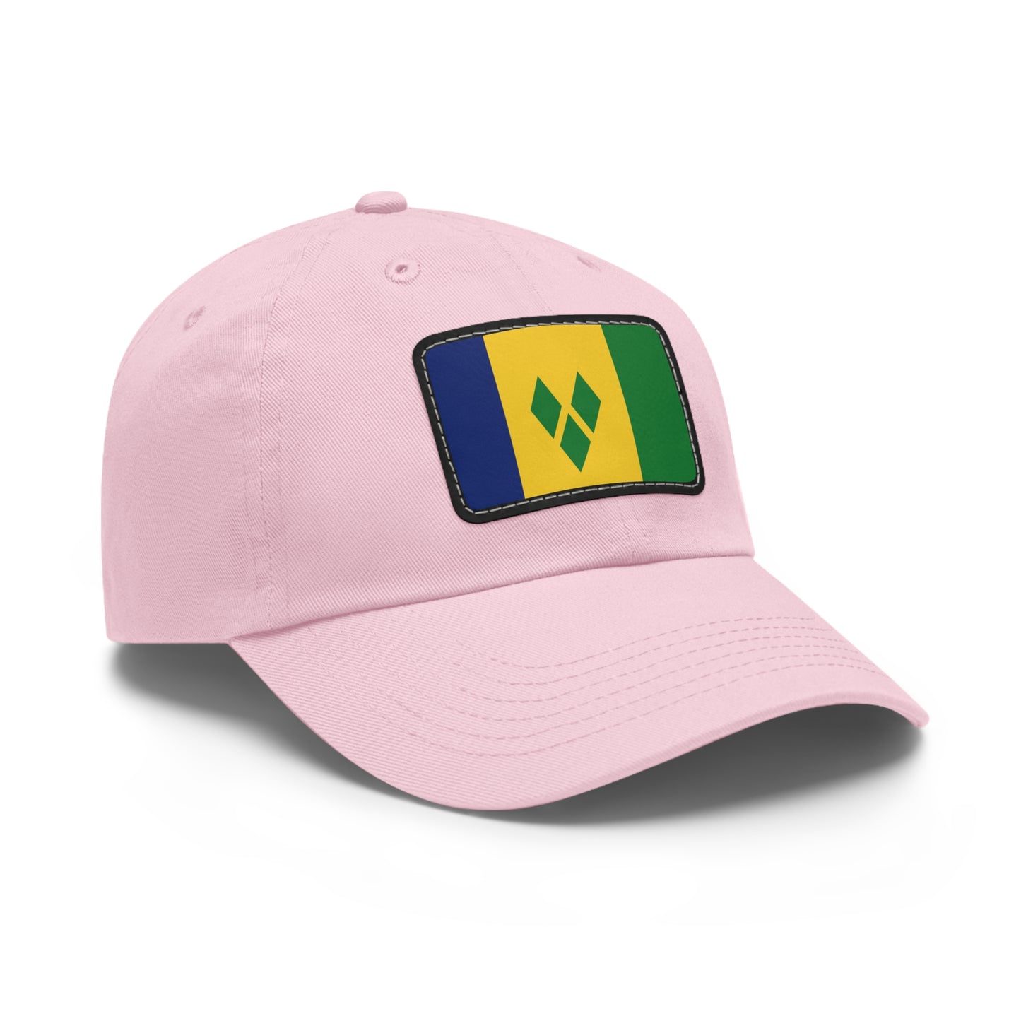 Saint Vincent and the Grenadines Leather Patch Hat