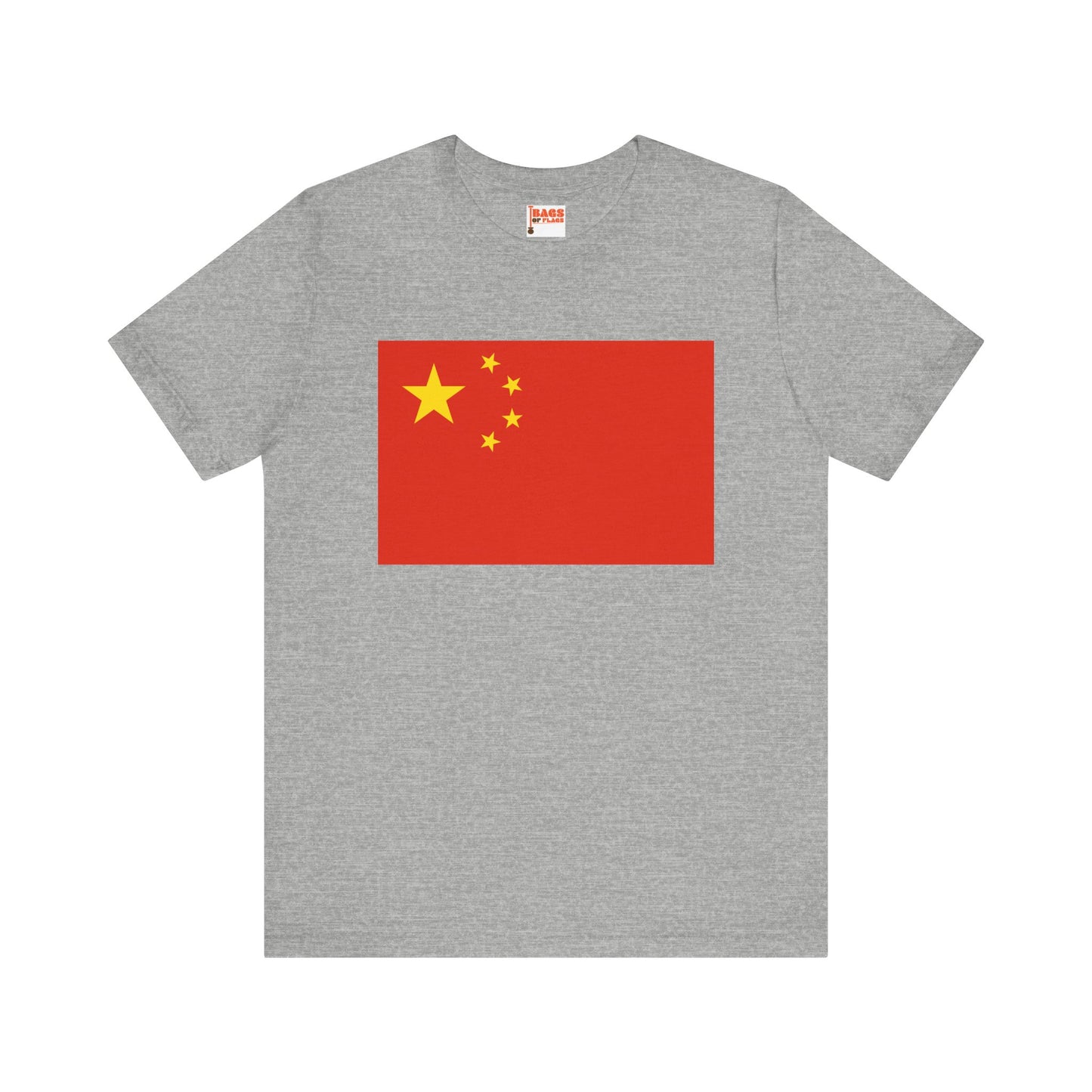 China Flag on T-shirt