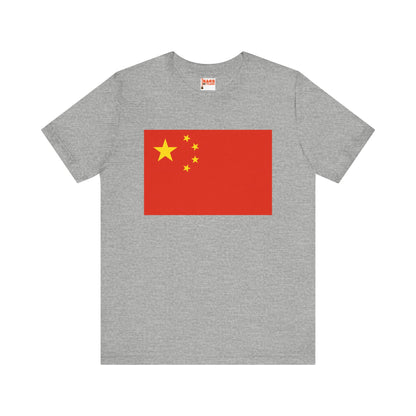 China Flag on T-shirt