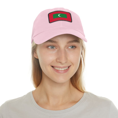 Maldives Leather Patch Hat
