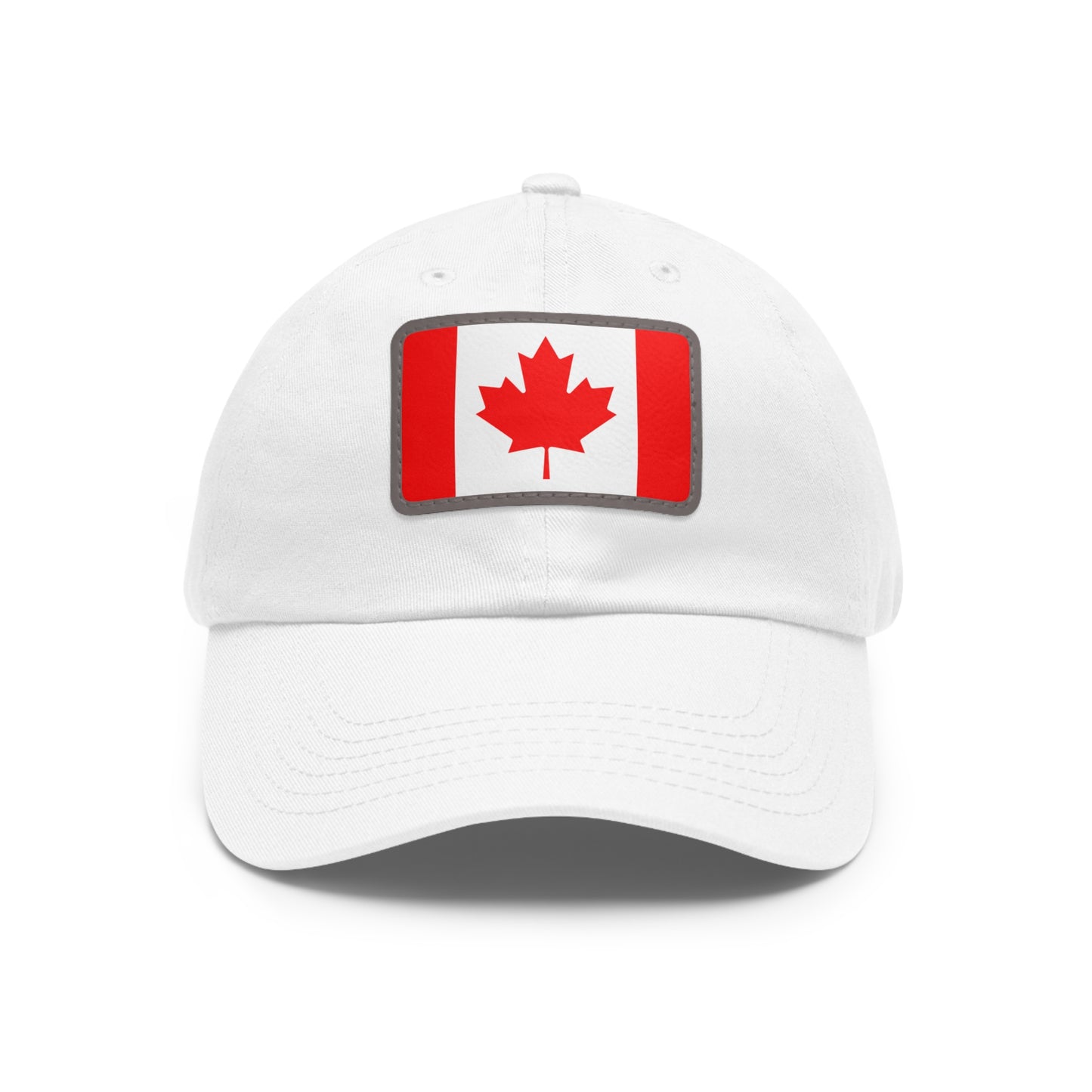 Canada Leather Patch Hat