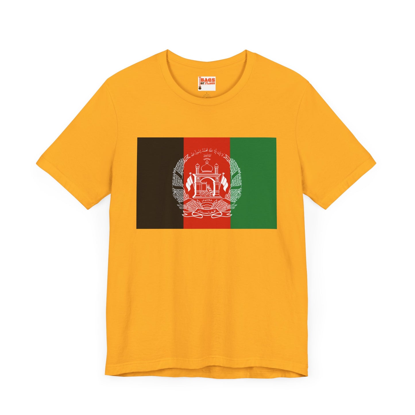 Afghanistan Flag on T-shirt