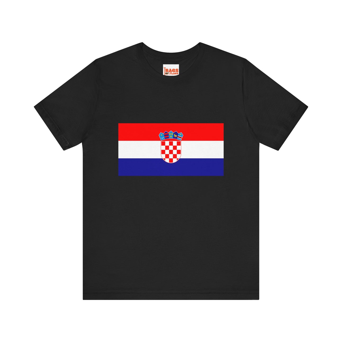 Croatia Flag on T-shirt