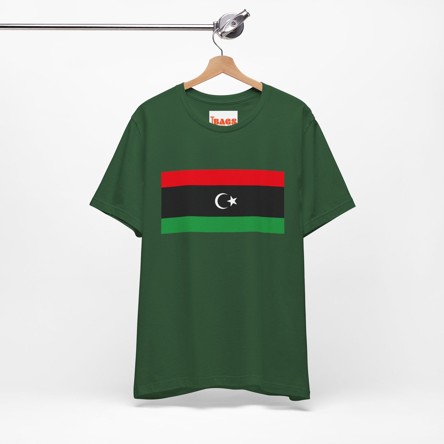 Libya Flag on T-shirt