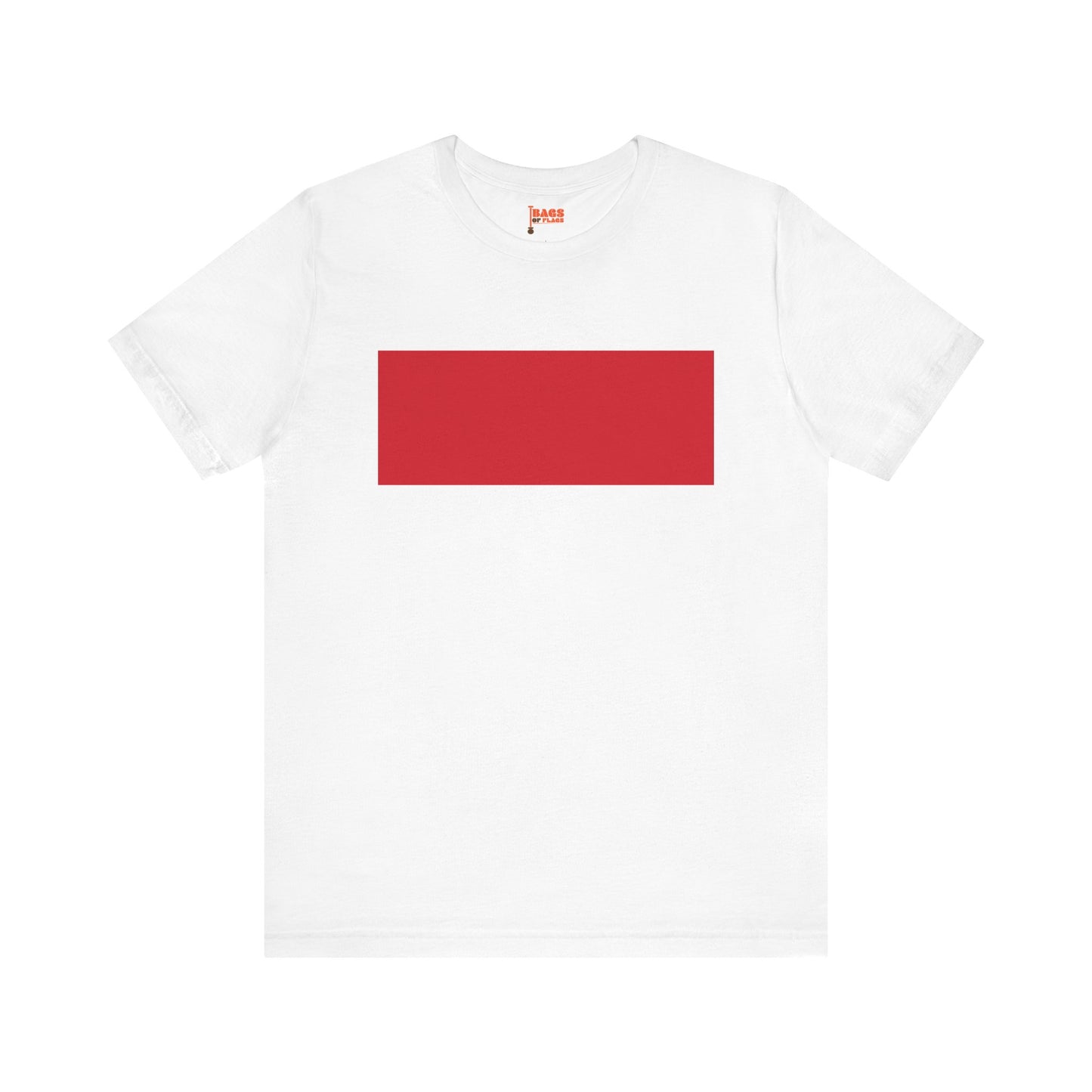Monaco Flag on T-shirt