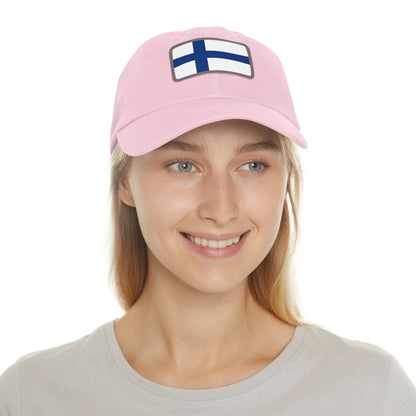Finland Leather Patch Hat