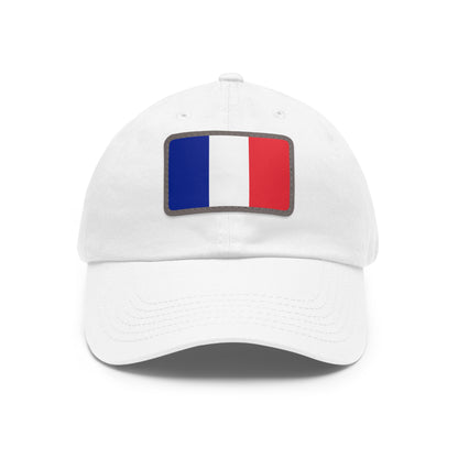 France Leather Patch Hat