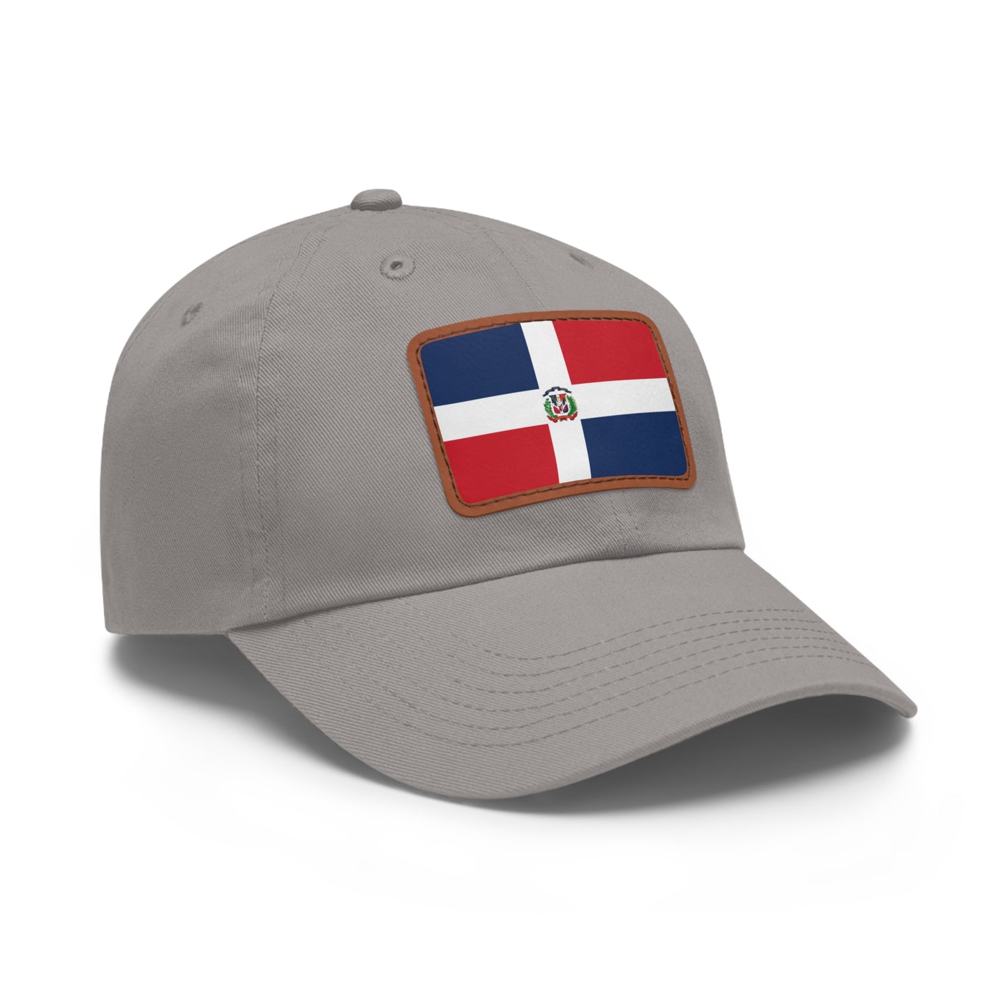 Dominican Republic Leather Patch Hat