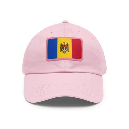 Moldova Leather Patch Hat