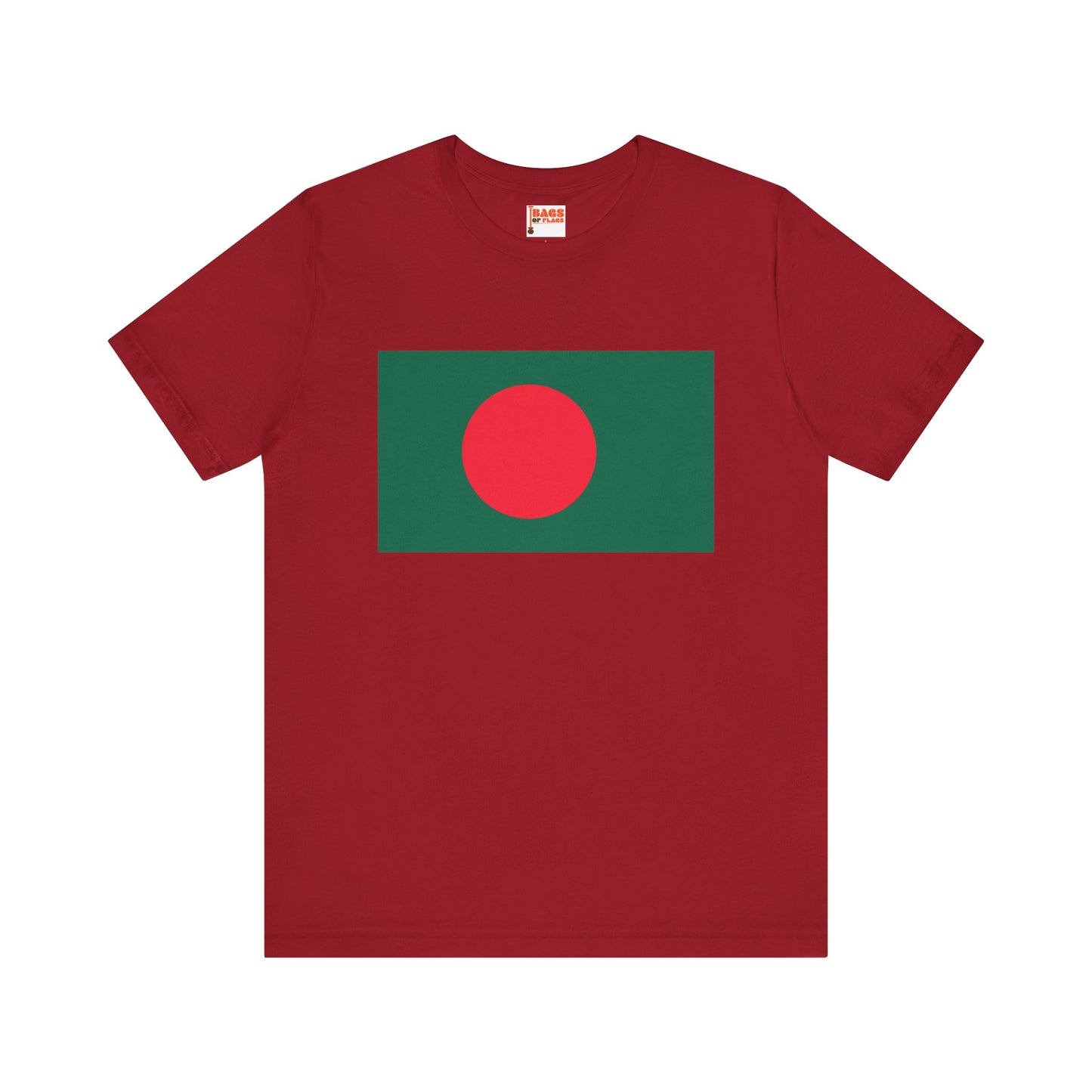 Bangladesh Flag on T-shirt