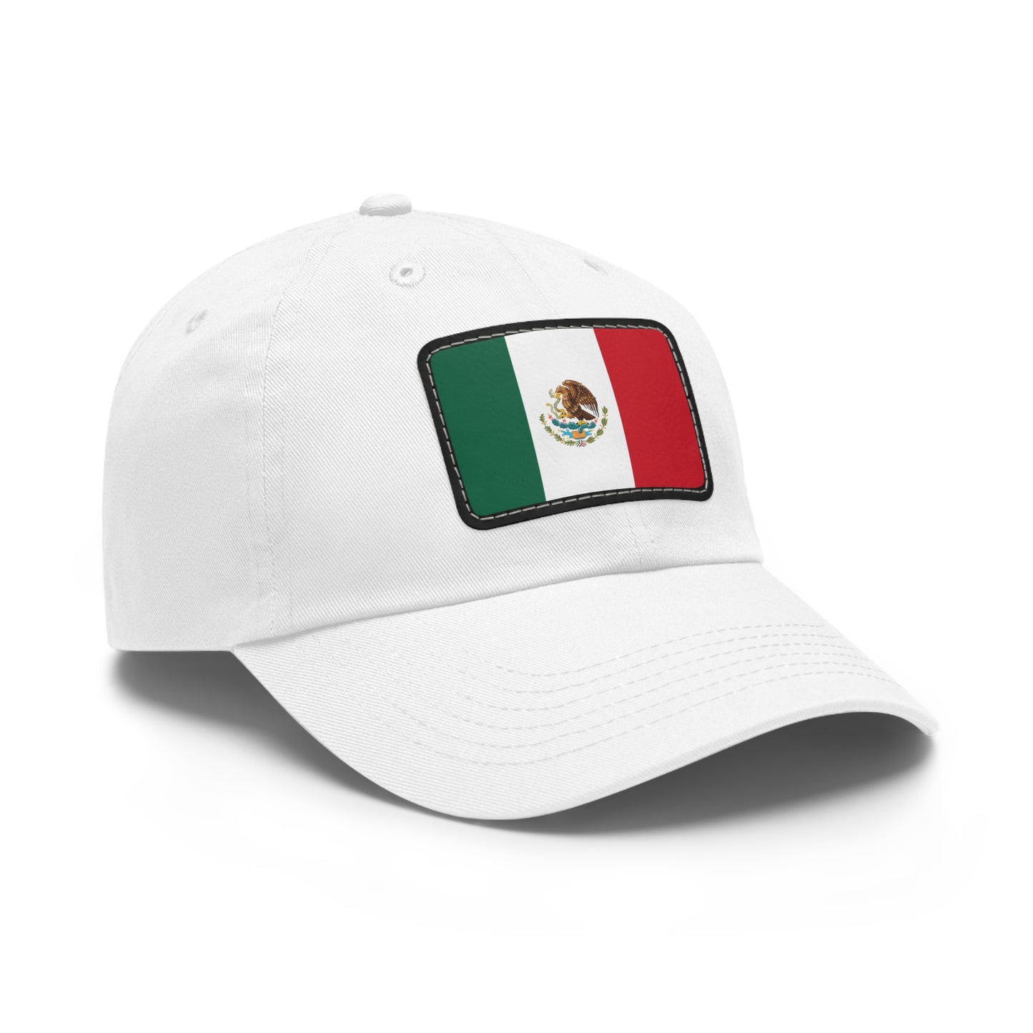 Mexico Leather Patch Hat