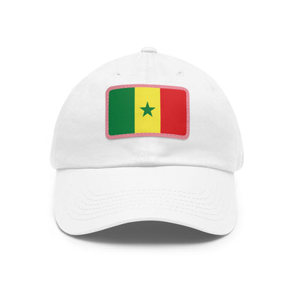 Senegal Leather Patch Hat