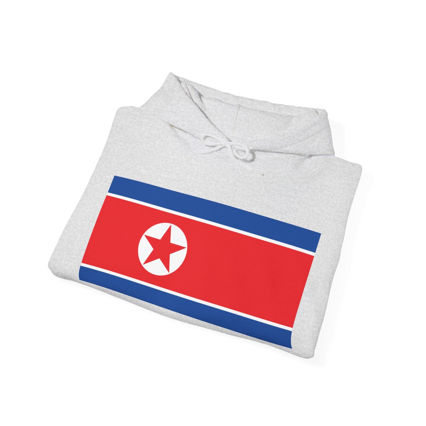 North Korea Flag on Hoodie