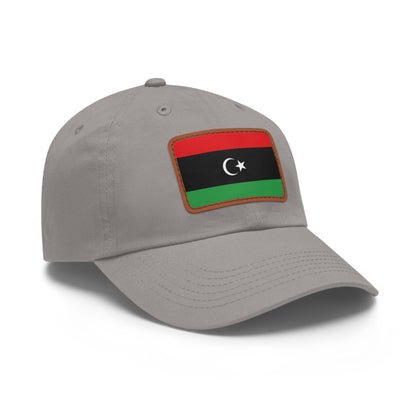 Libya Leather Patch Hat
