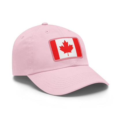 Canada Leather Patch Hat