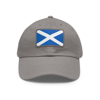 Scotland Leather Patch Hat