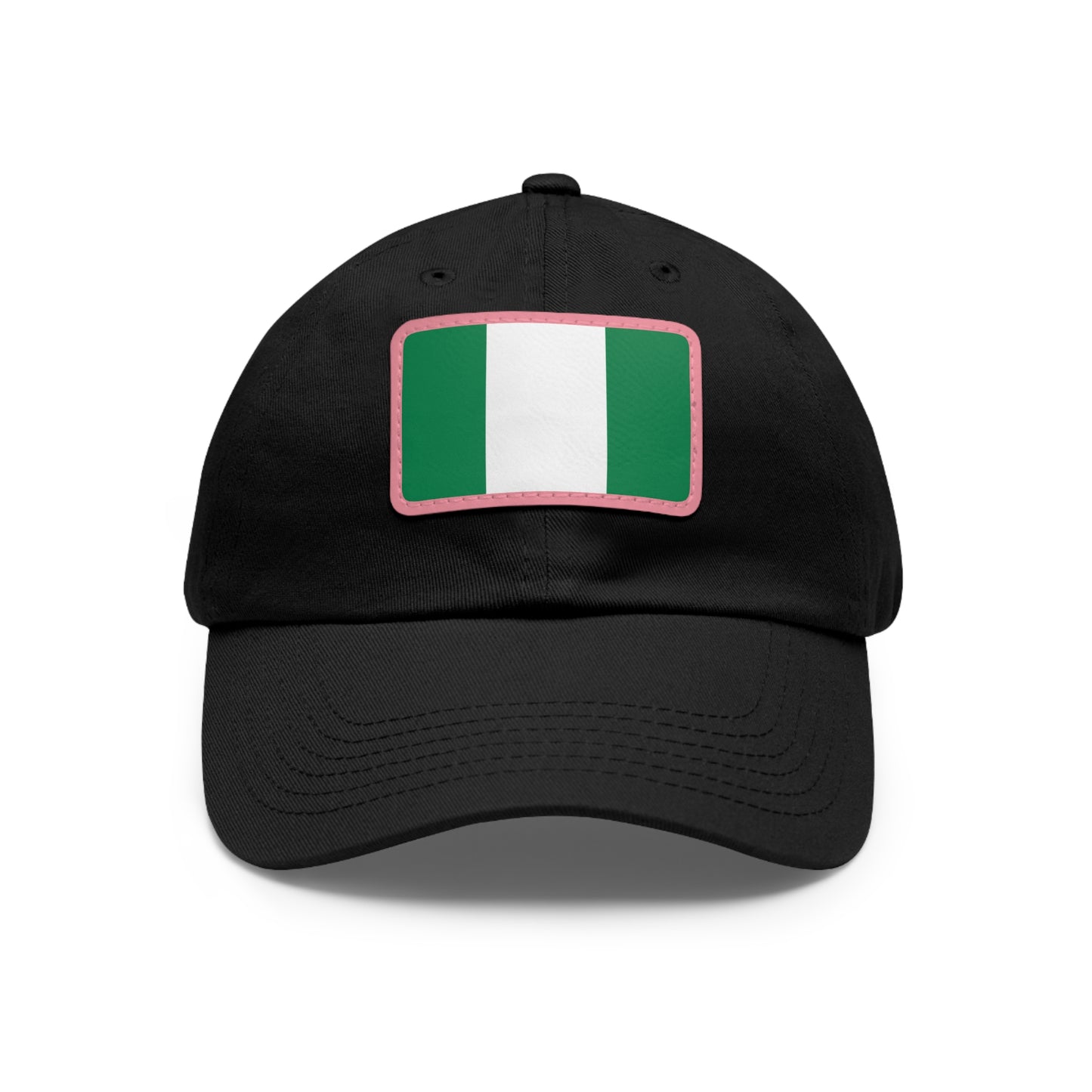 Nigeria Leather Patch Hat