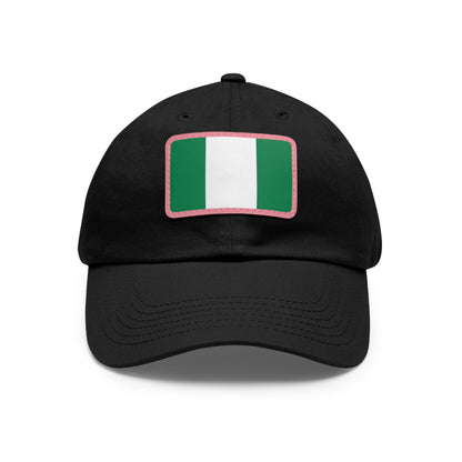 Nigeria Leather Patch Hat
