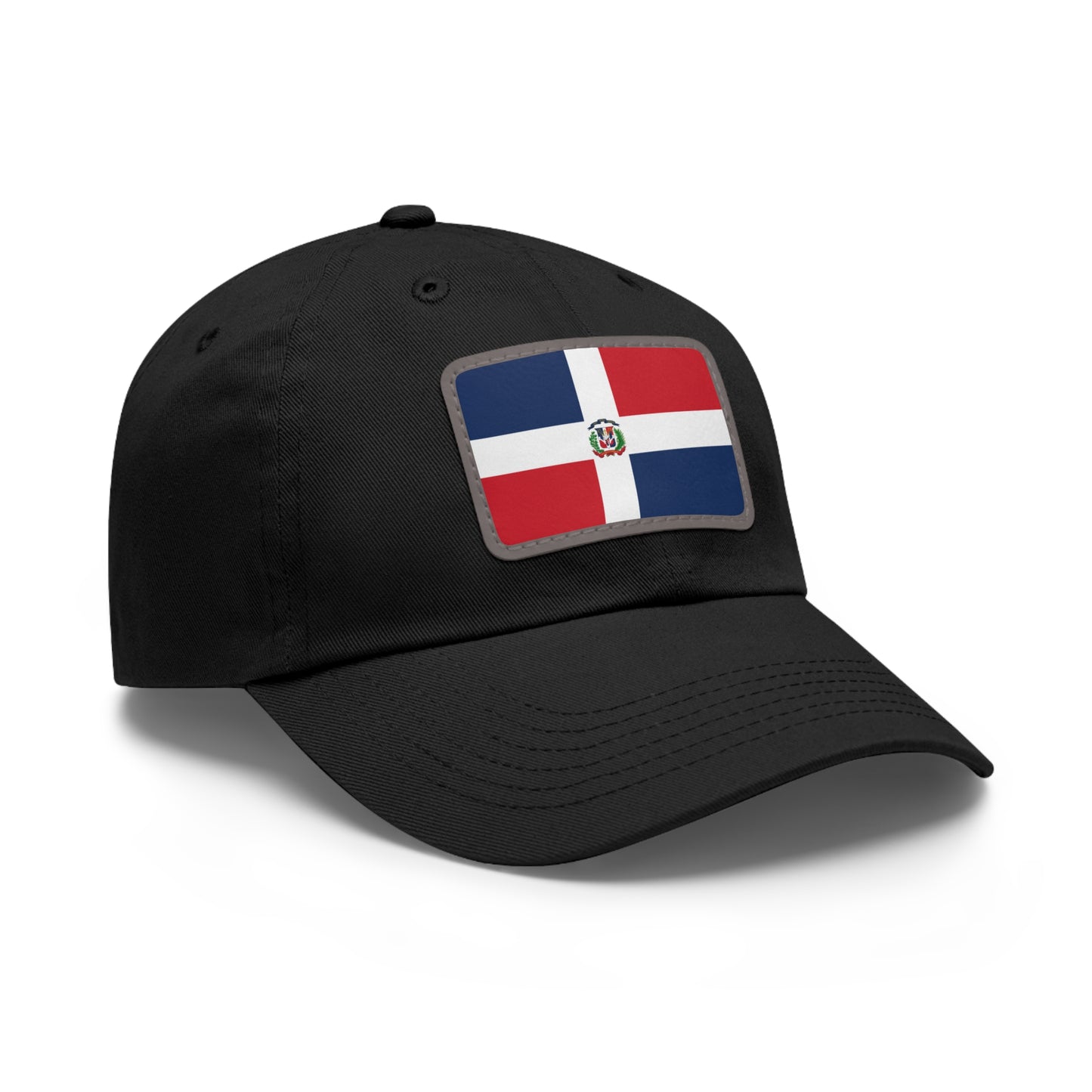 Dominican Republic Leather Patch Hat